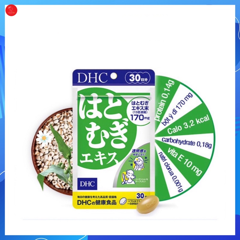 DHC VIÊN UỐNG TRẮNG DA NHẬT BẢN 60 NGÀY -1 LIỆU TRÌNH