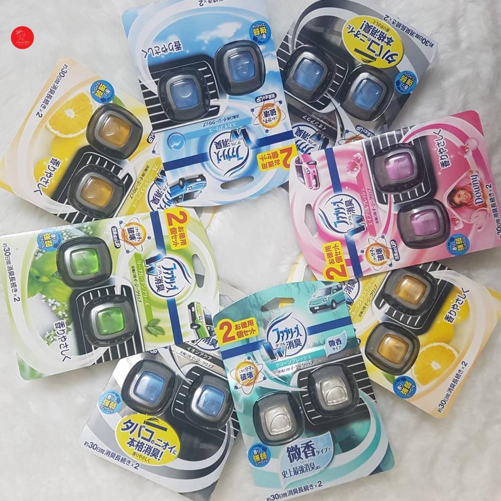 Set 2 Nước Hoa ô tô Nhật Bản