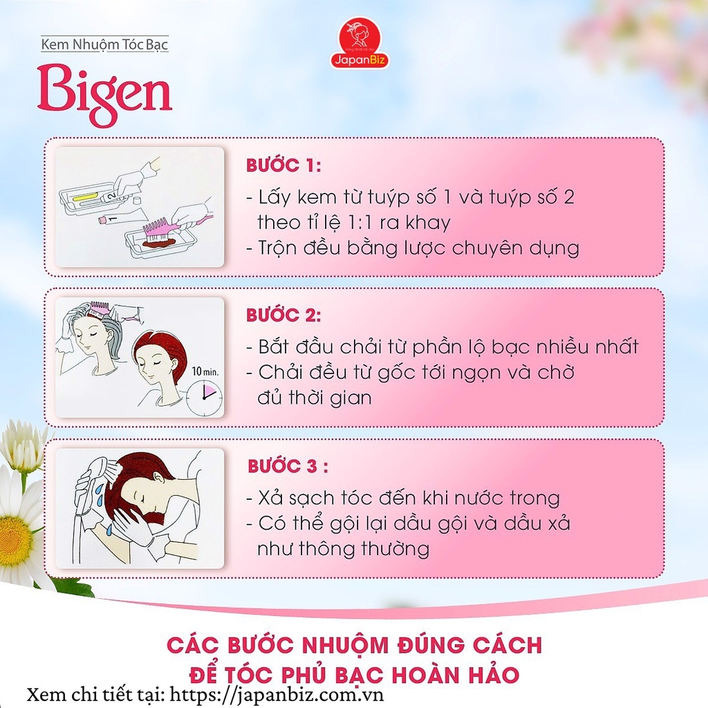Thuốc nhuộm tóc Bigen 7G
