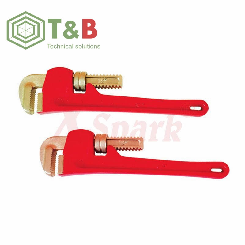 Kìm Nước (Mỏ lết răng) chống tia lửa điện, cháy nổ X-Spark Model 131AL (Non Sparking Pipe Wrench Amercian Type)