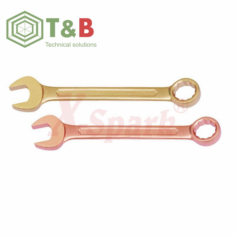 Cờ Lê Vòng Miệng chống tia lửa điện, cháy nổ X-Spark Model 135  (Non Sparking Combination Wrench)