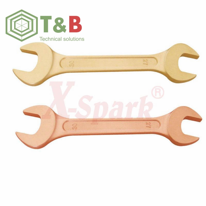 Cờ Lê 2 đầu mở chống tia lửa điện, cháy nổ X-Spark Model 146 (Non Sparking Double Open End Wrench)