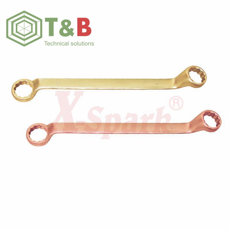 Cờ Lê 2 đầu tròng chống tia lửa điện, cháy nổ X-Spark Model 151A (Non Sparking Wrench, Double Box Offset)