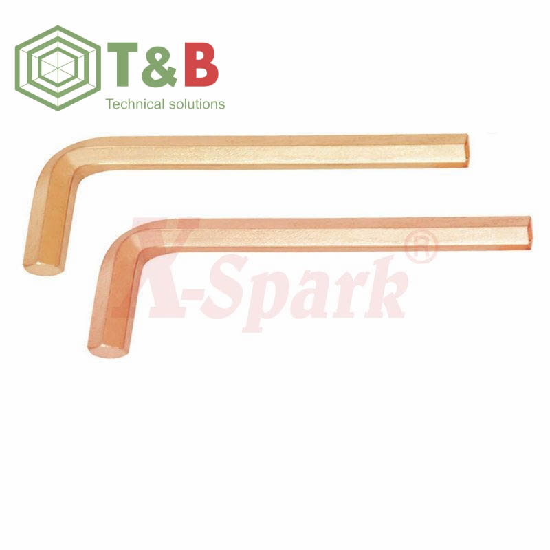 Lục giác đầu trụ chống tia lửa điện, cháy nổ X-Spark Model 167B (Non Sparking Hex Key Wrench)