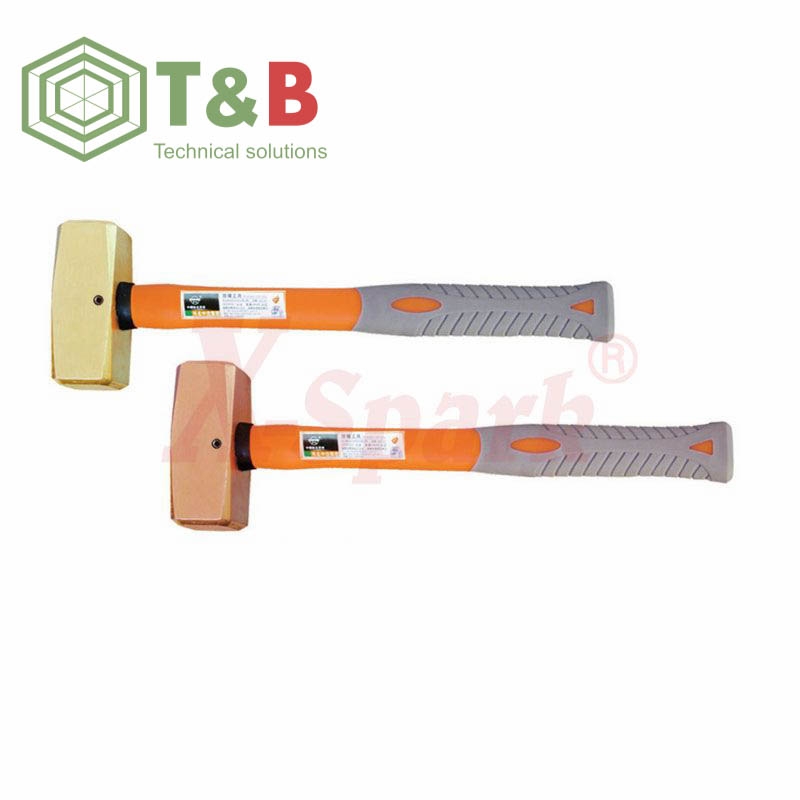 Búa cán cao su chống tia lửa điện, cháy nổ X-Spark Model 191C Non Sparking Germany Type Sledge Hammer