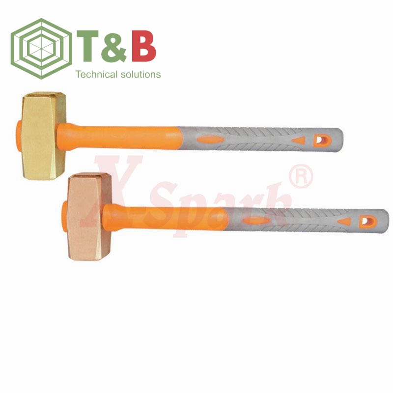 Búa cán cao su chống tia lửa điện, cháy nổ X-Spark Model 192B Non Sparking German Type Sledge Hammer