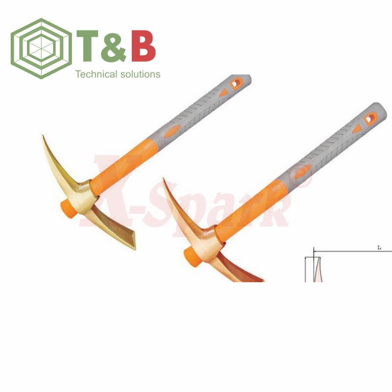 Rìu cán cao su chống tia lửa điện, cháy nổ X-Spark Model 194A Non Sparking Pick Railroad