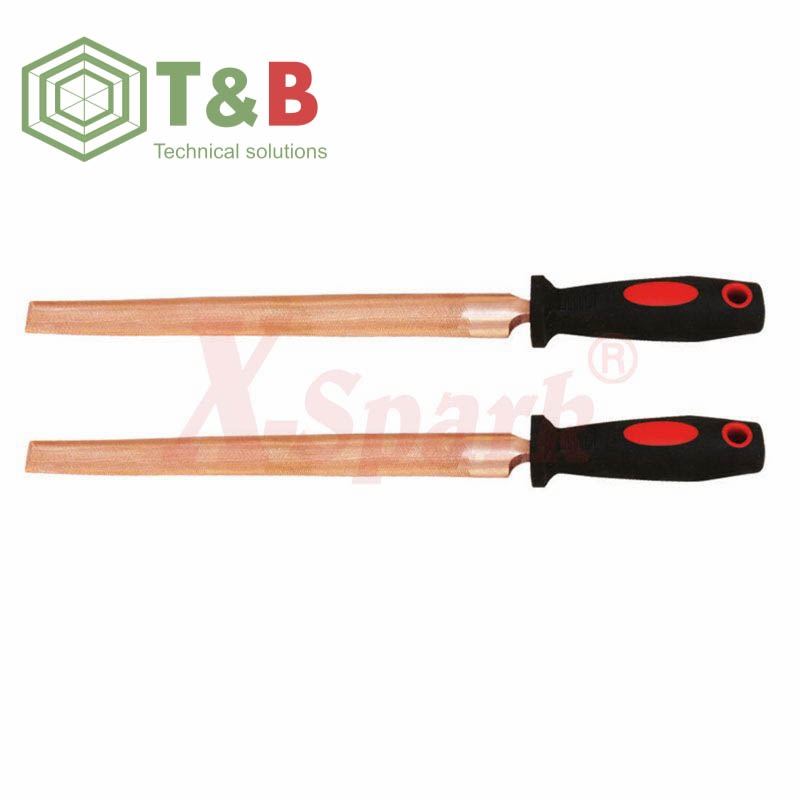 Dũa bán nguyệt chống tia lửa điện, cháy nổ X-Spark Model 218 Non Sparking Half Round File