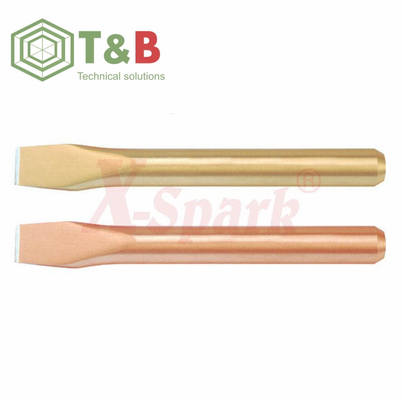 Đục dẹp tròn chống tia lửa điện, cháy nổ X-Spark Model 231 Non Sparking Chisel, Flat