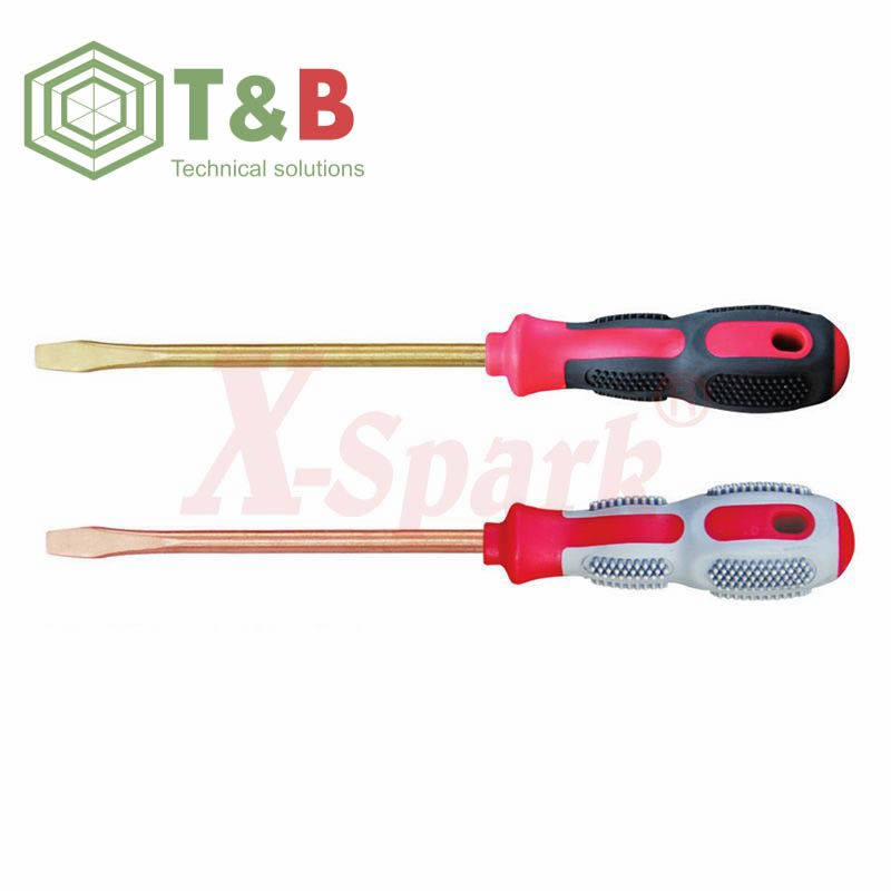 Tô vít 2 cạnh chống tia lửa điện, cháy nổ X-Spark Model 260 Non Sparking Slotted Screwdriver