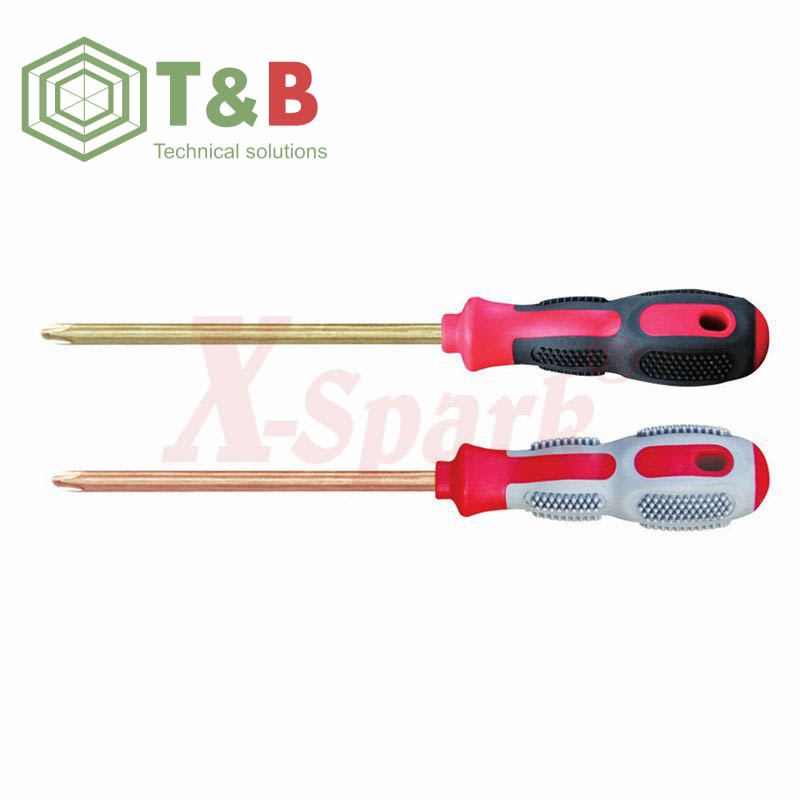 Tô vít 4 cạnh chống tia lửa điện, cháy nổ X-Spark Model 261 Non Sparking Phillips Screwdriver