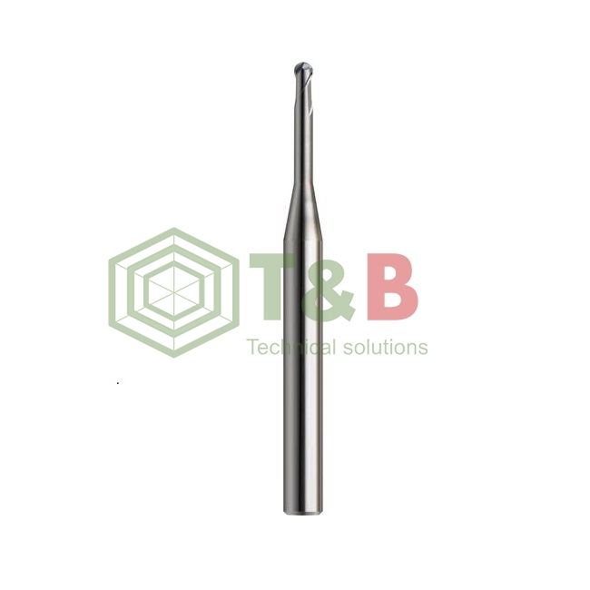 Dao phay cầu cổ dài trước nhiệt Union Tool Model  CWLB2003-040 R0.15x4