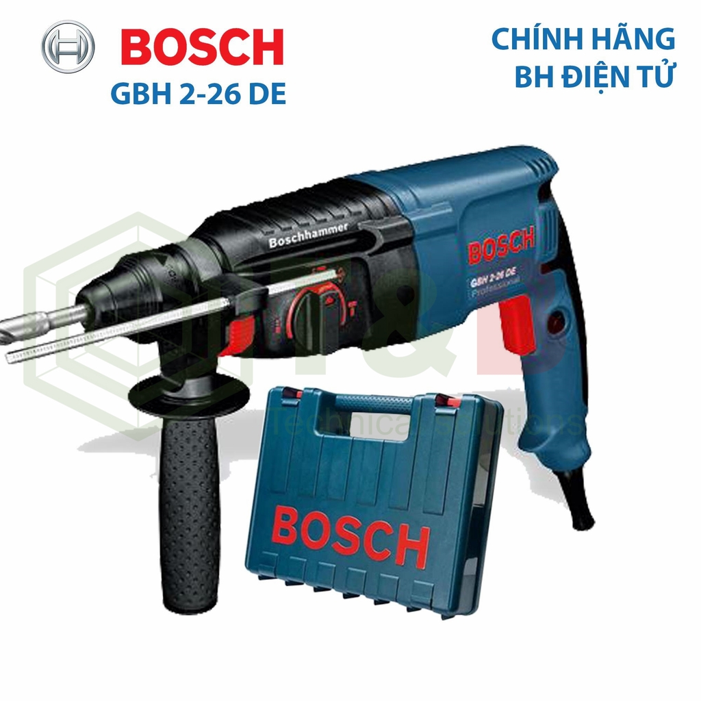 Máy khoan búa Bosch GBH 2-26DE 800W
