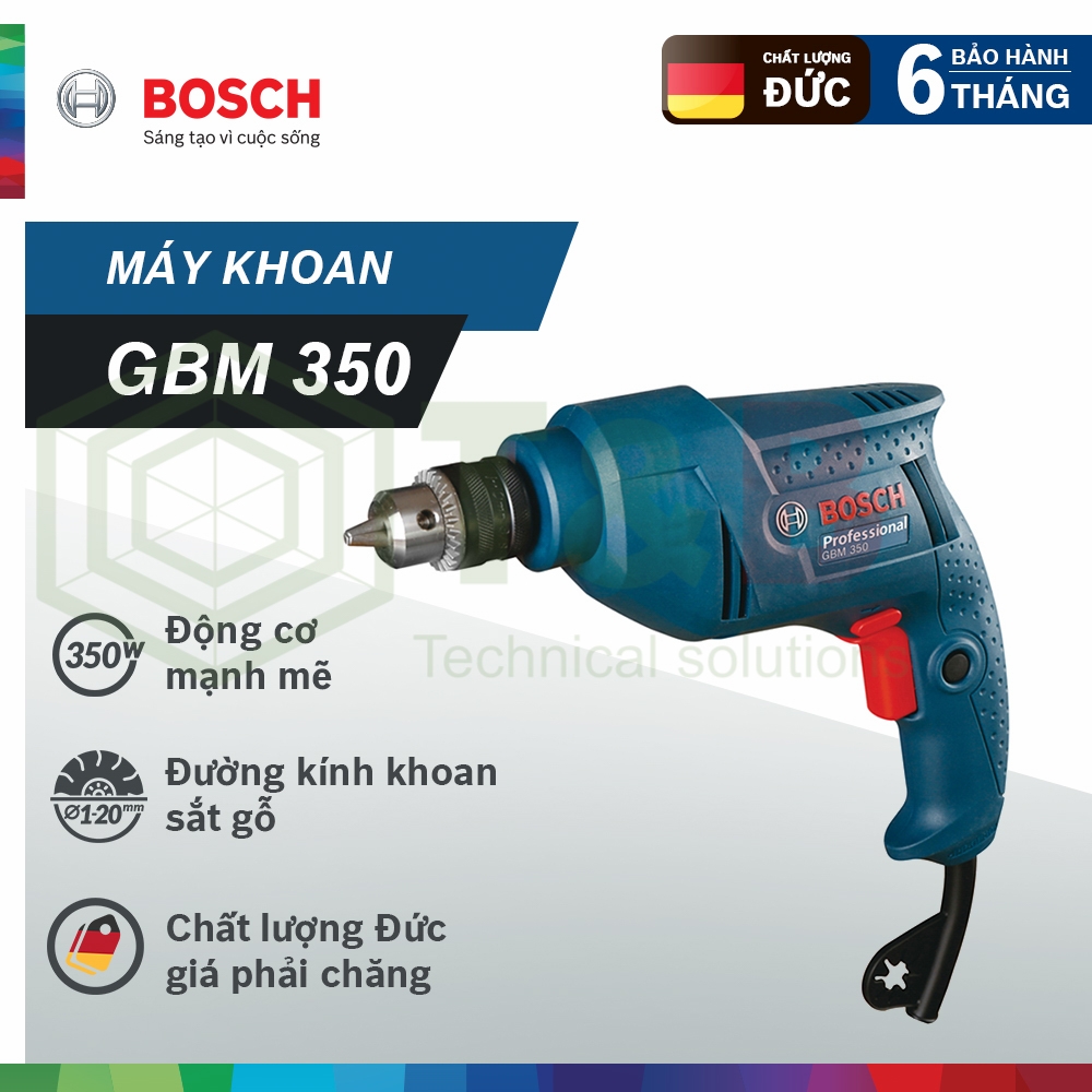 Máy khoan sắt Bosch GBM 350