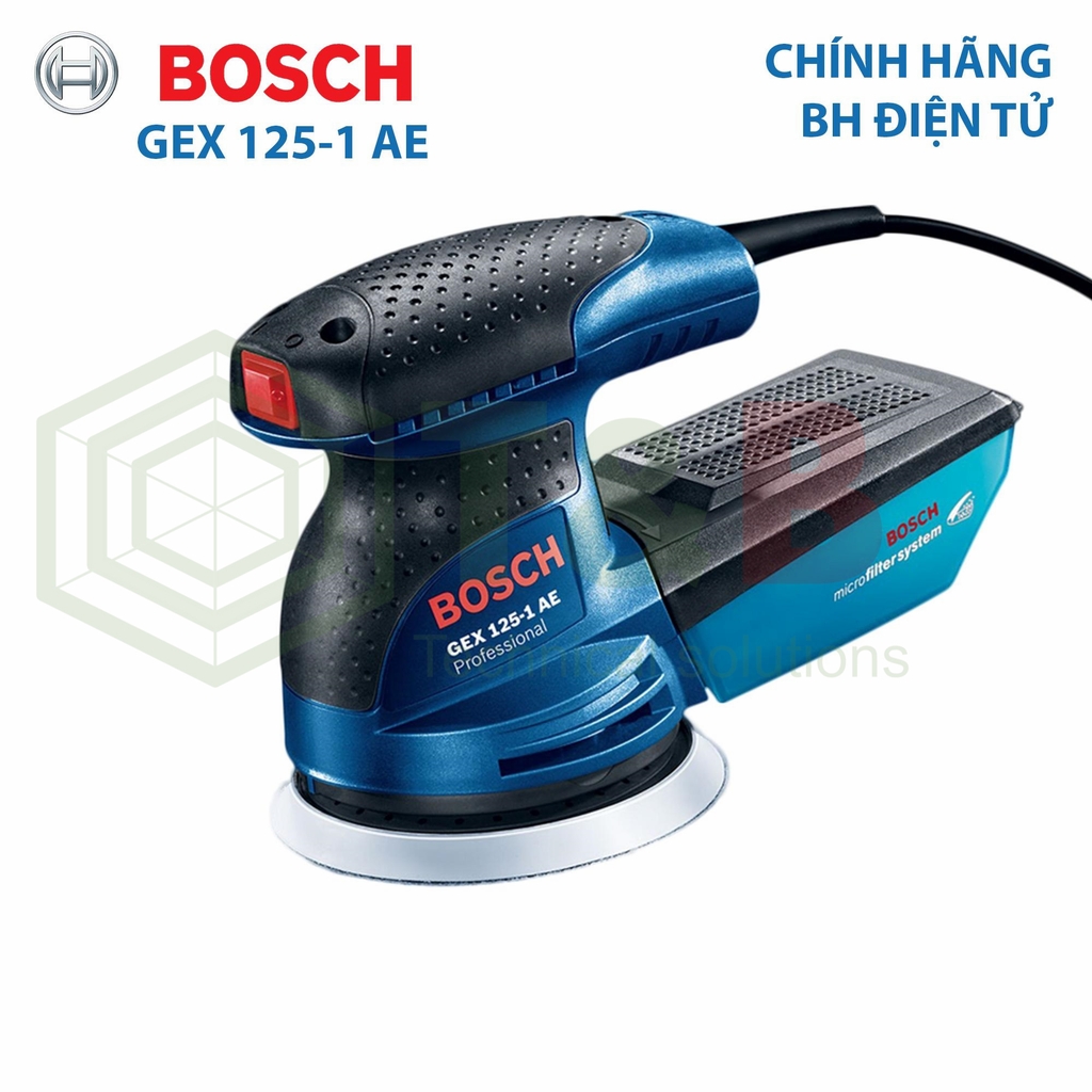 Máy Chà Nhám Rung Tròn Bosch GEX 125-1 AE