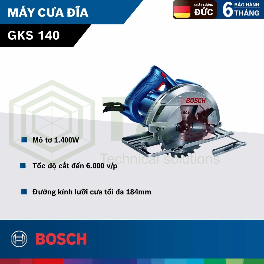 Máy cưa đĩa Bosch GKS 140