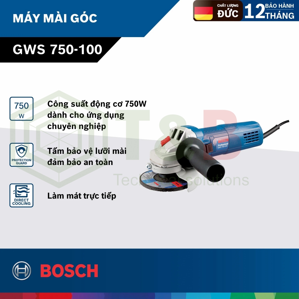 Máy mài góc Bosch GWS 750-100