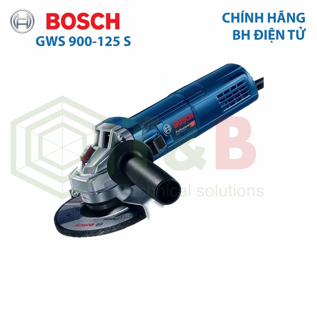 Máy mài góc Bosch GWS 900-125S (Điều chỉnh tốc độ)