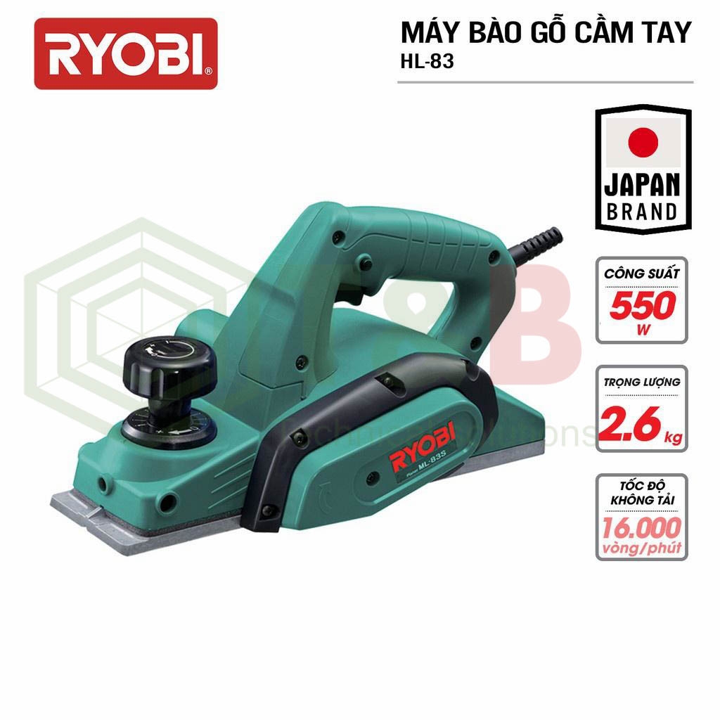 Máy bào gỗ Ryobi HL-83 550W