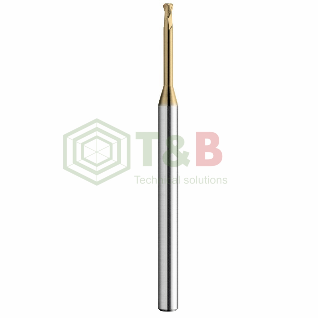 Dao Phay Bo Góc R 4 Me Cổ Dài D3 x R1x16x60L Union Tools Model HLRS4030-10-160, Dao Phay Ngón Gia Công Sau Nhiệt