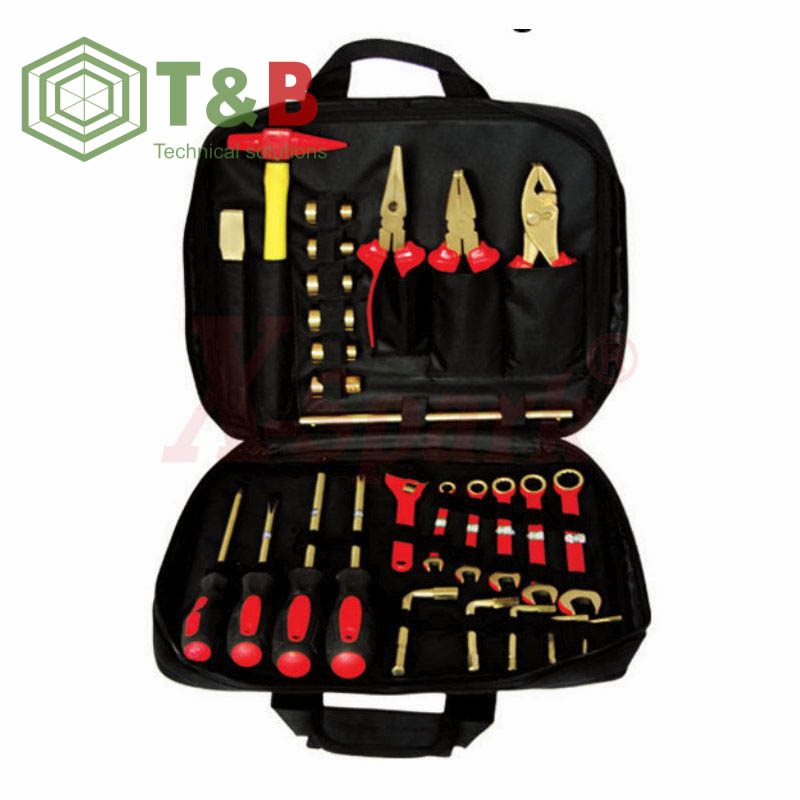 Bộ Dụng Cụ 26 chi tiết chống tia lửa điện, cháy nổ X-Spark Model No.I-26 Non Sparking Tool Set 26pcs