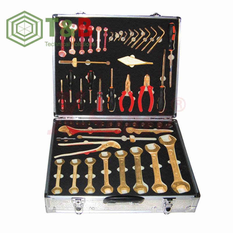 Bộ Dụng Cụ 56 chi tiết chống tia lửa điện, cháy nổ X-Spark Model No.N-56 Tool Set 56pcs