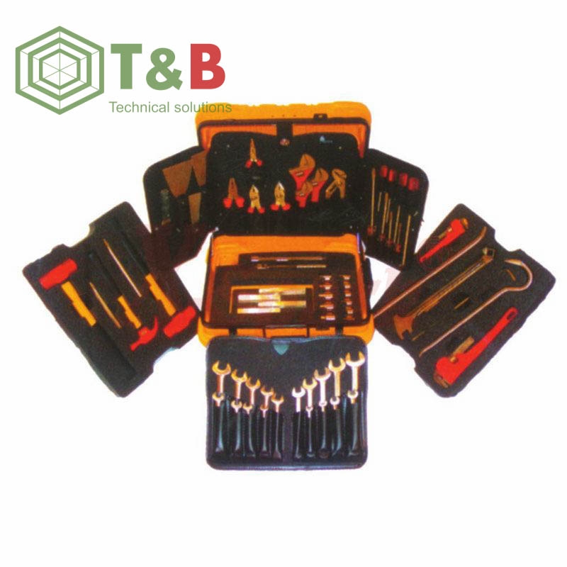 Túi Dụng Cụ 62 chi tiết chống tia lửa điện, cháy nổ X-Spark Model No.P-62 Tool Set 62pcs