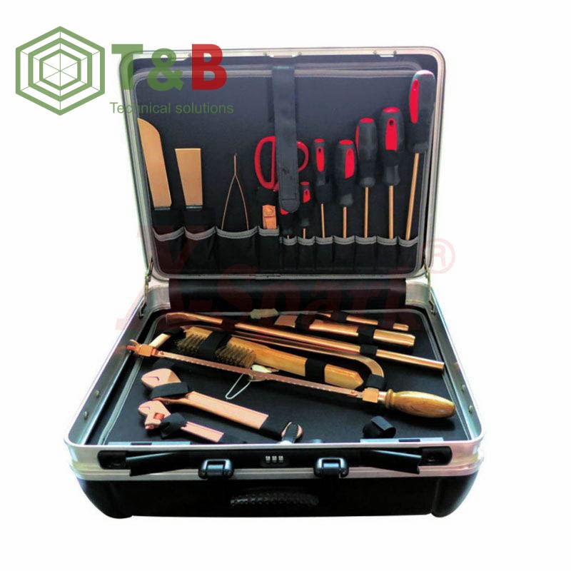 Bộ dụng cụ 85 chi tiết chống tia lửa điện, cháy nổ X-Spark Model No.Z-85 Tool Set 85pcs