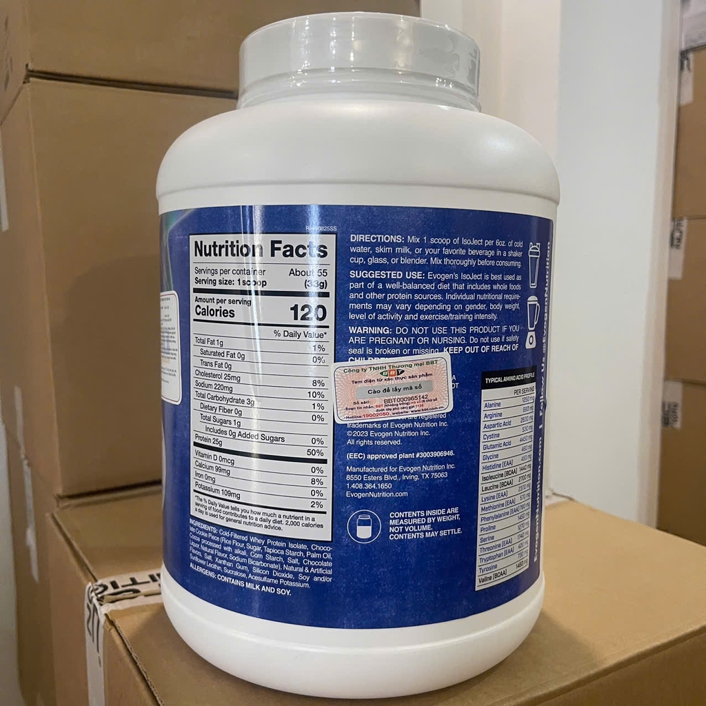 Iso Ject 4lbs Evogen