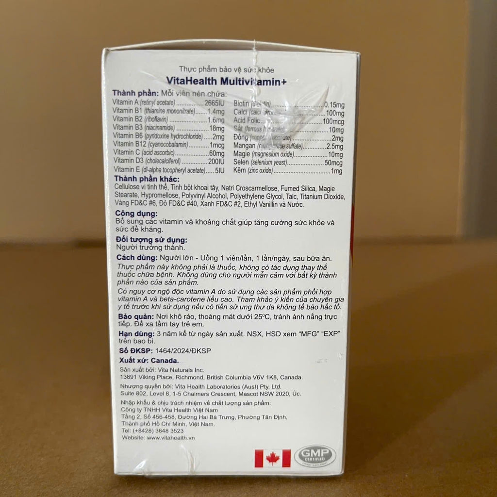 Vitaheath Multivitamin 30 viên