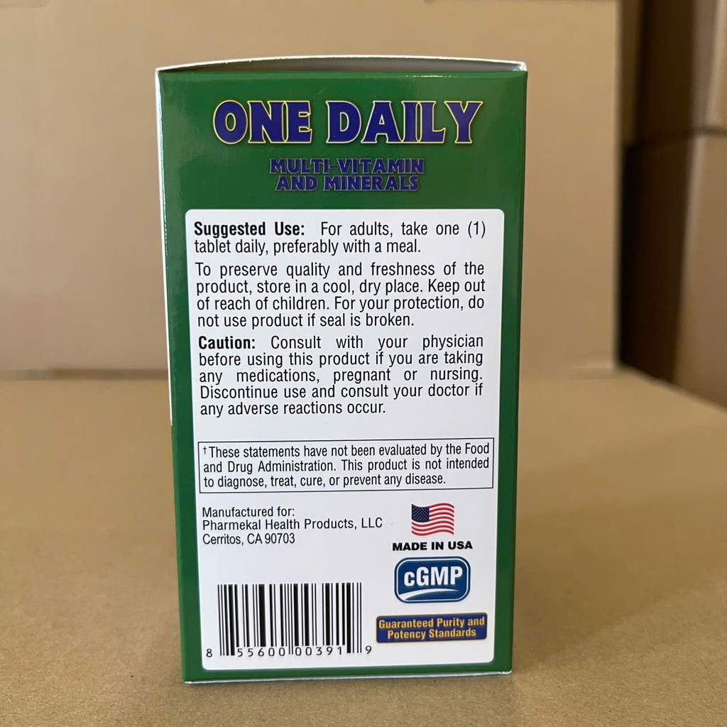 Pharmekal One Daily Multivitamin (60 viên)