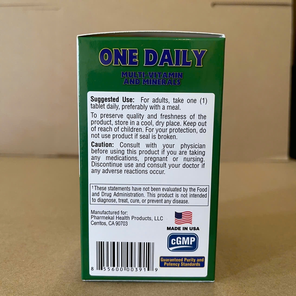 Pharmekal One Daily Multivitamin (60 viên)