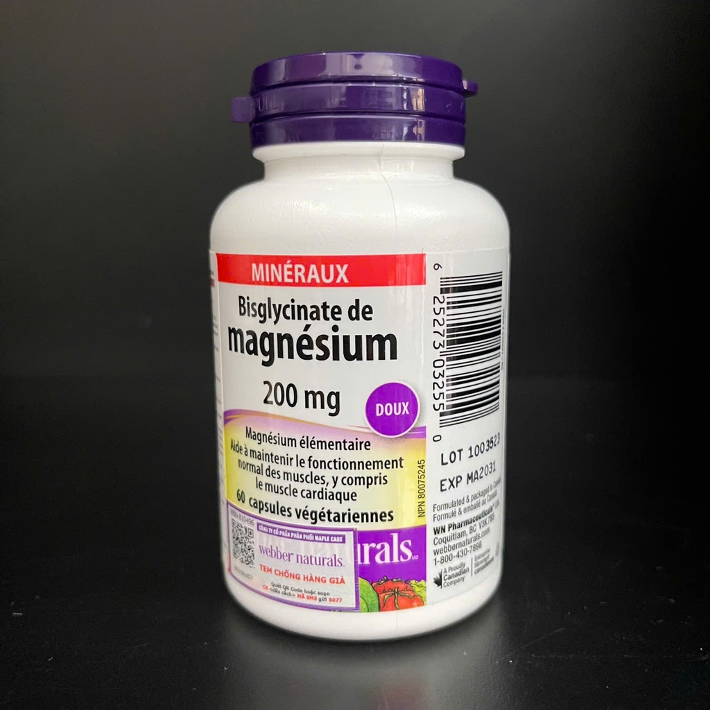 Magnesium Bisglycinate 60v