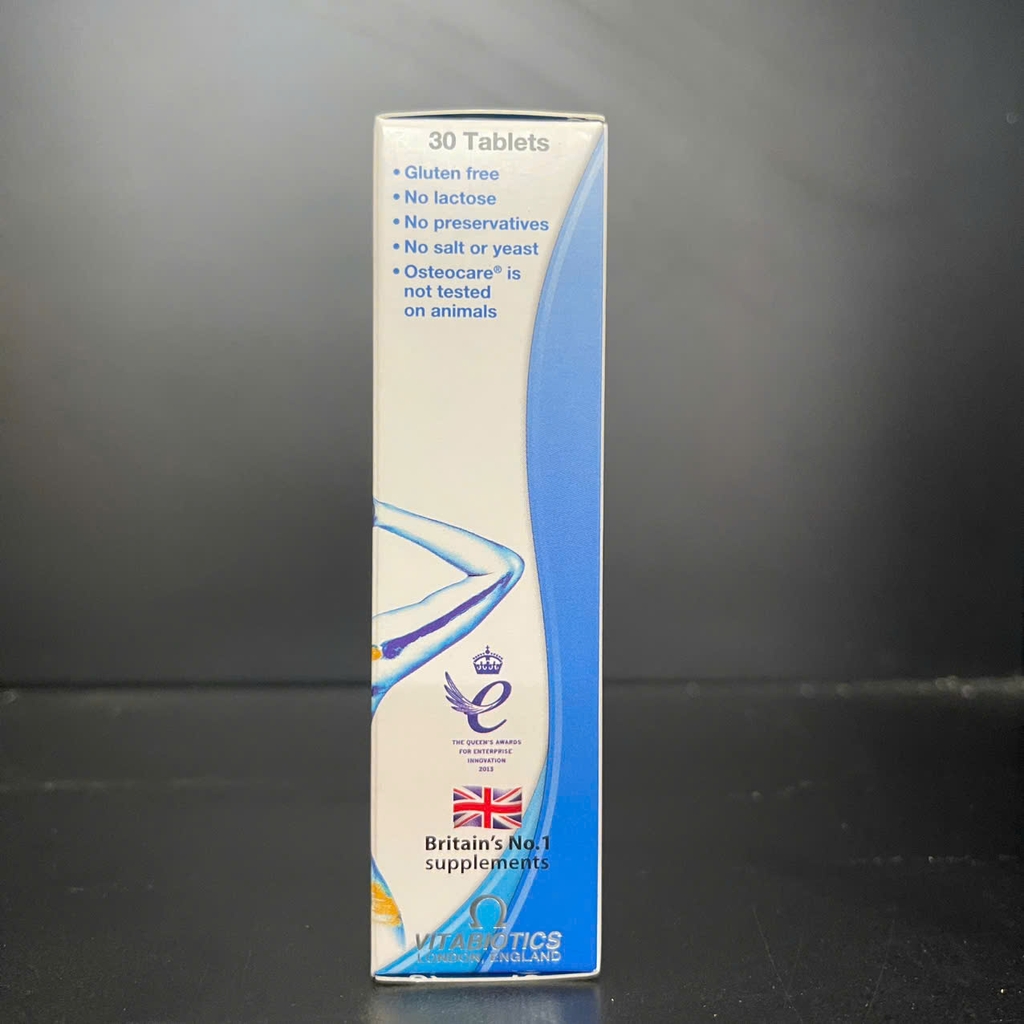 Osteocare Vitabiotics Calcium 30 Viên – Bổ Sung Canxi, Magie, Vitamin D Và Kẽm