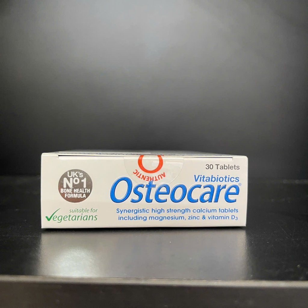 Osteocare Vitabiotics Calcium 30 Viên – Bổ Sung Canxi, Magie, Vitamin D Và Kẽm