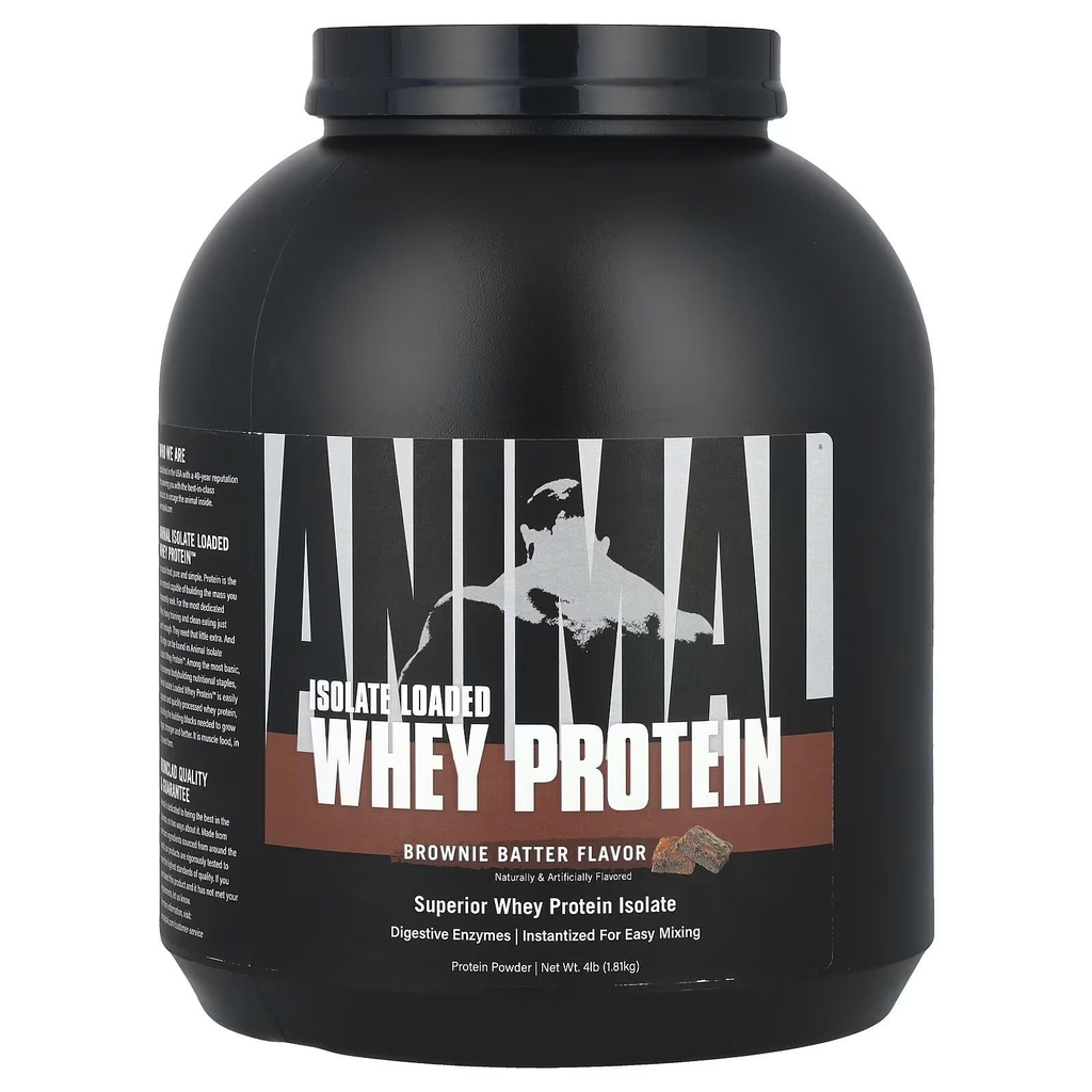 Animal Isolate Loaded Whey Protein (4lbs)