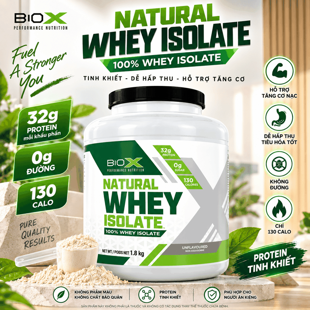 Power Whey Natural Isolate 1,8Kg