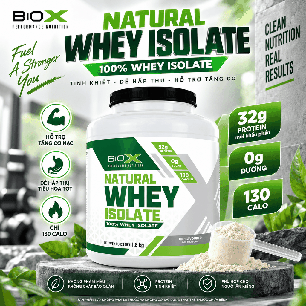 Power Whey Natural Isolate 1,8Kg