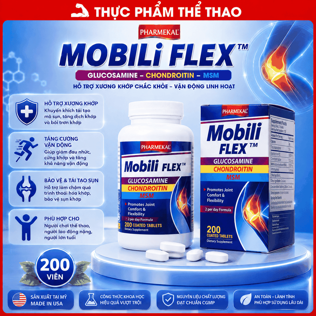 Pharmekal Mobili Flex 200 viên