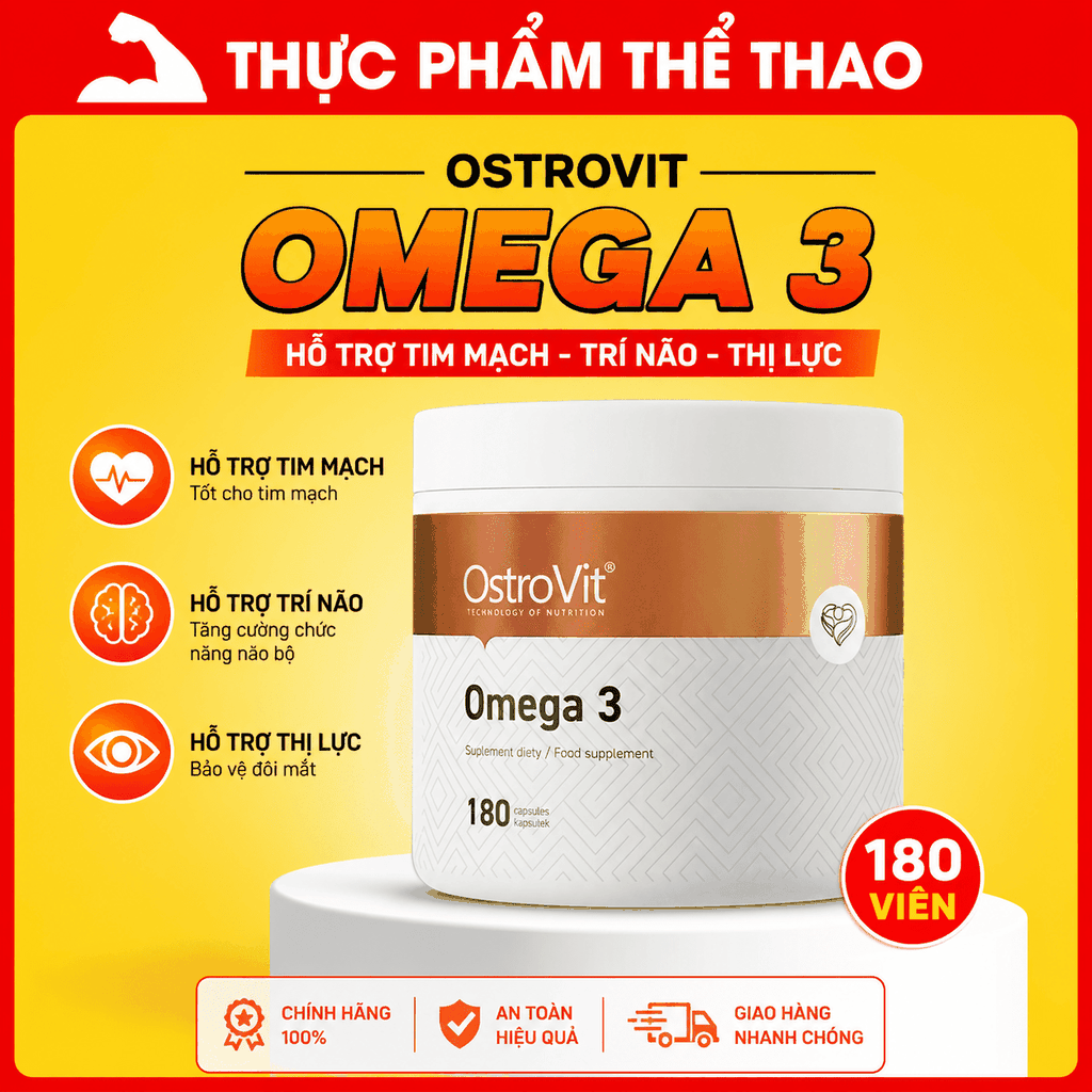 Ostrovit Omega 3 (180 viên)