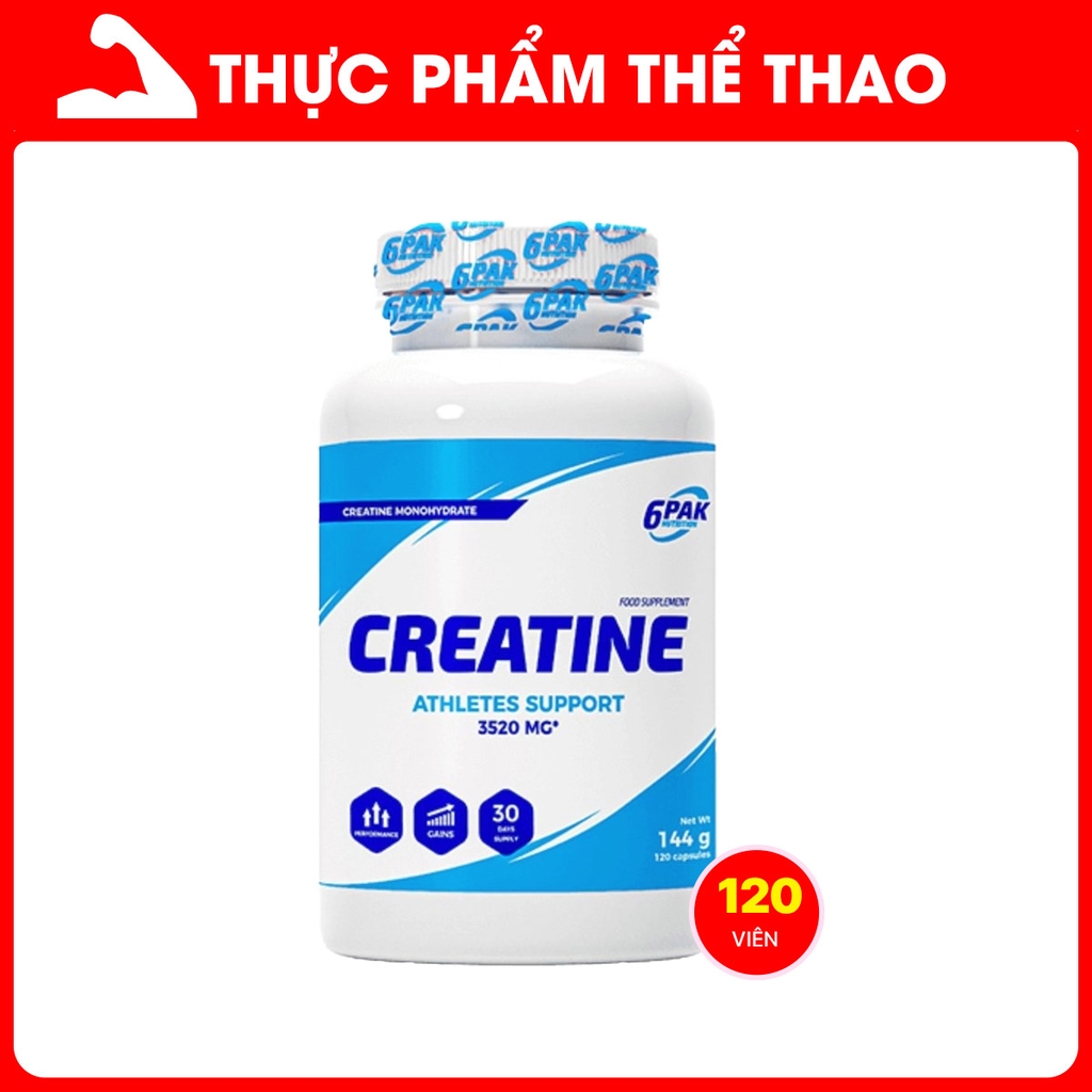 6PAK CREATINE (120 viên)