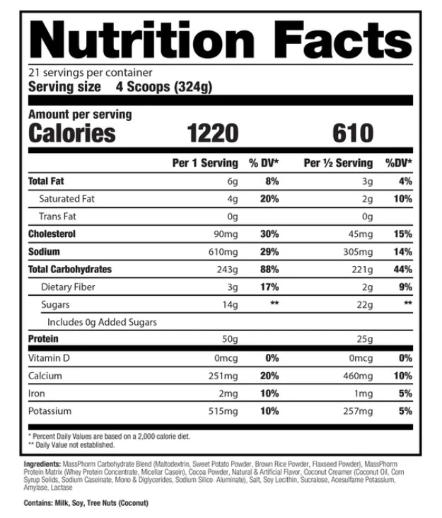 MASS PHORM 12LBS