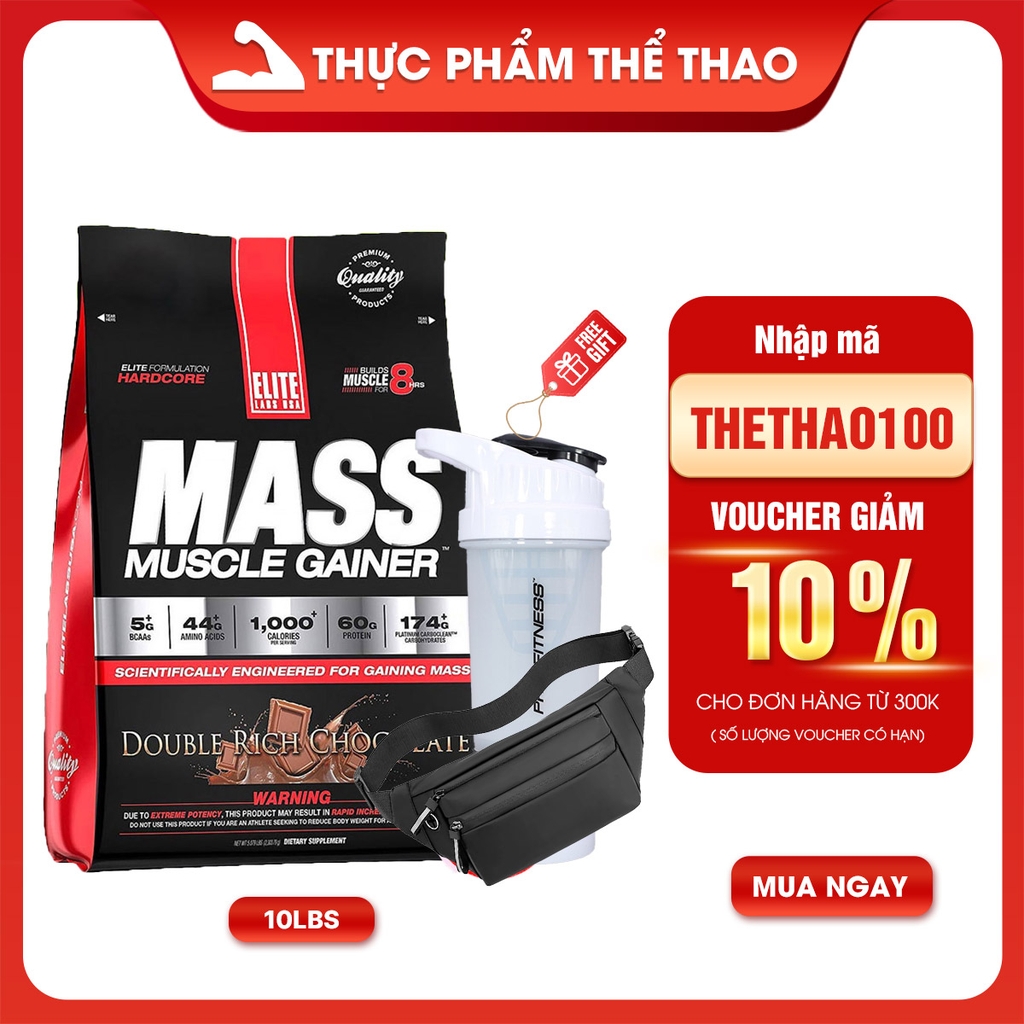 Mass Muscle Gainer (20lbs) - Elite Labs USA