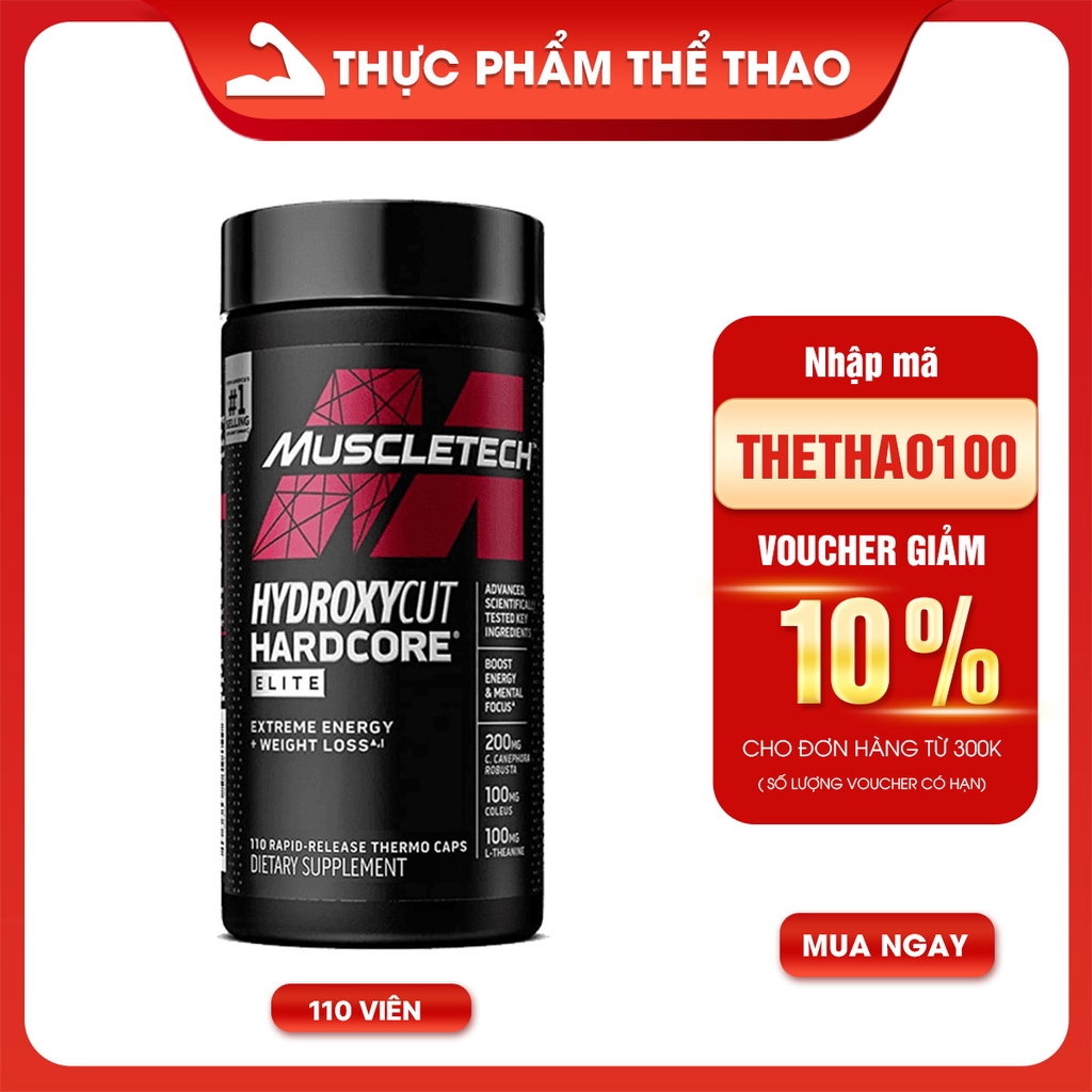 HYDROXYCUT HARDCORE ELITE (100v - 110v)