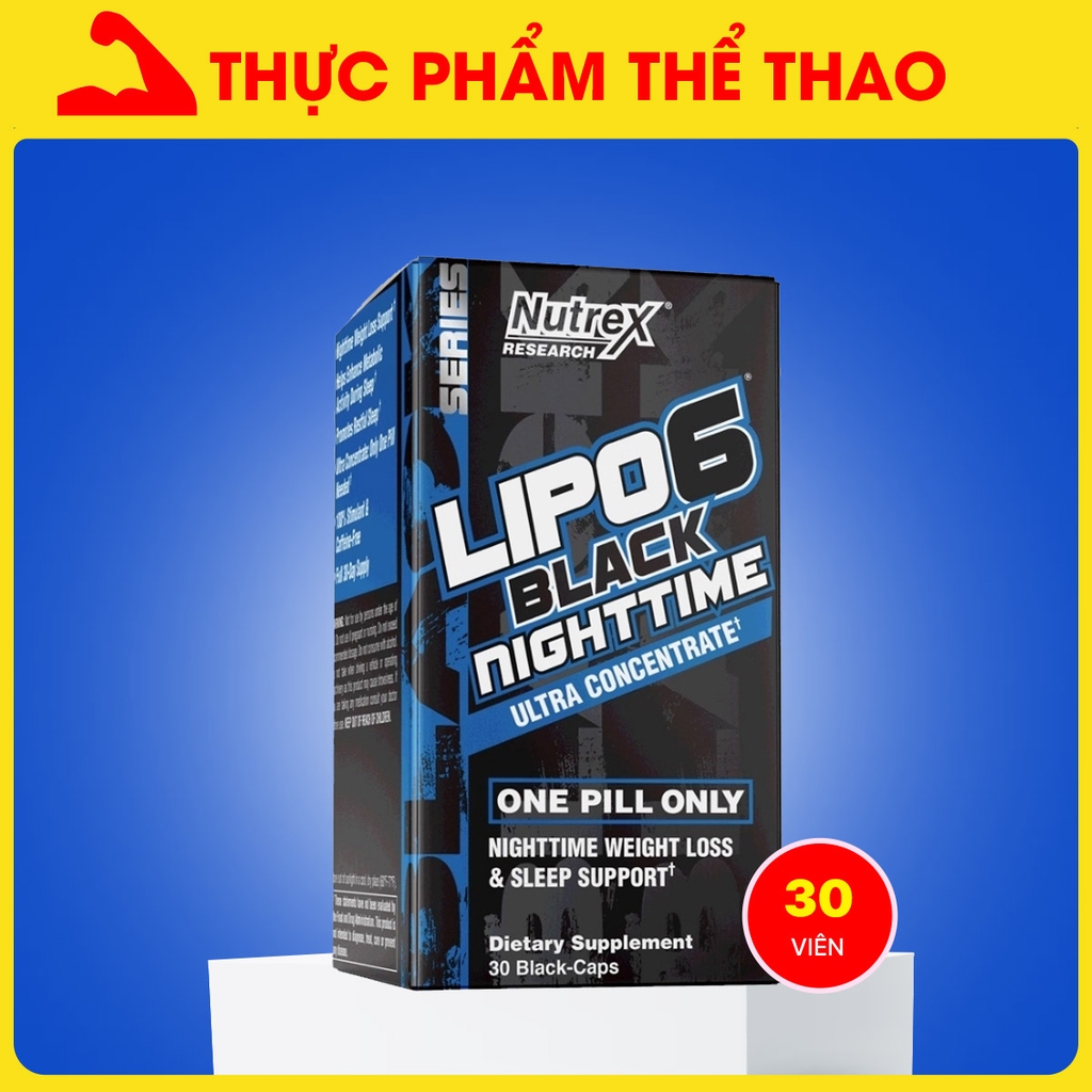 LIPO6 NIGHTTIME Hộp 30 viên