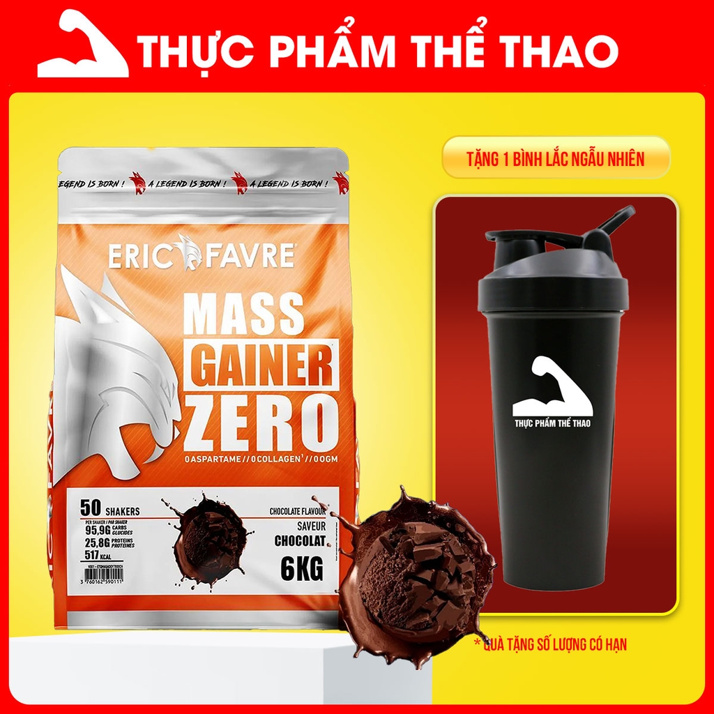 MASS GAINER ZERO (6kg)- Eric Favre