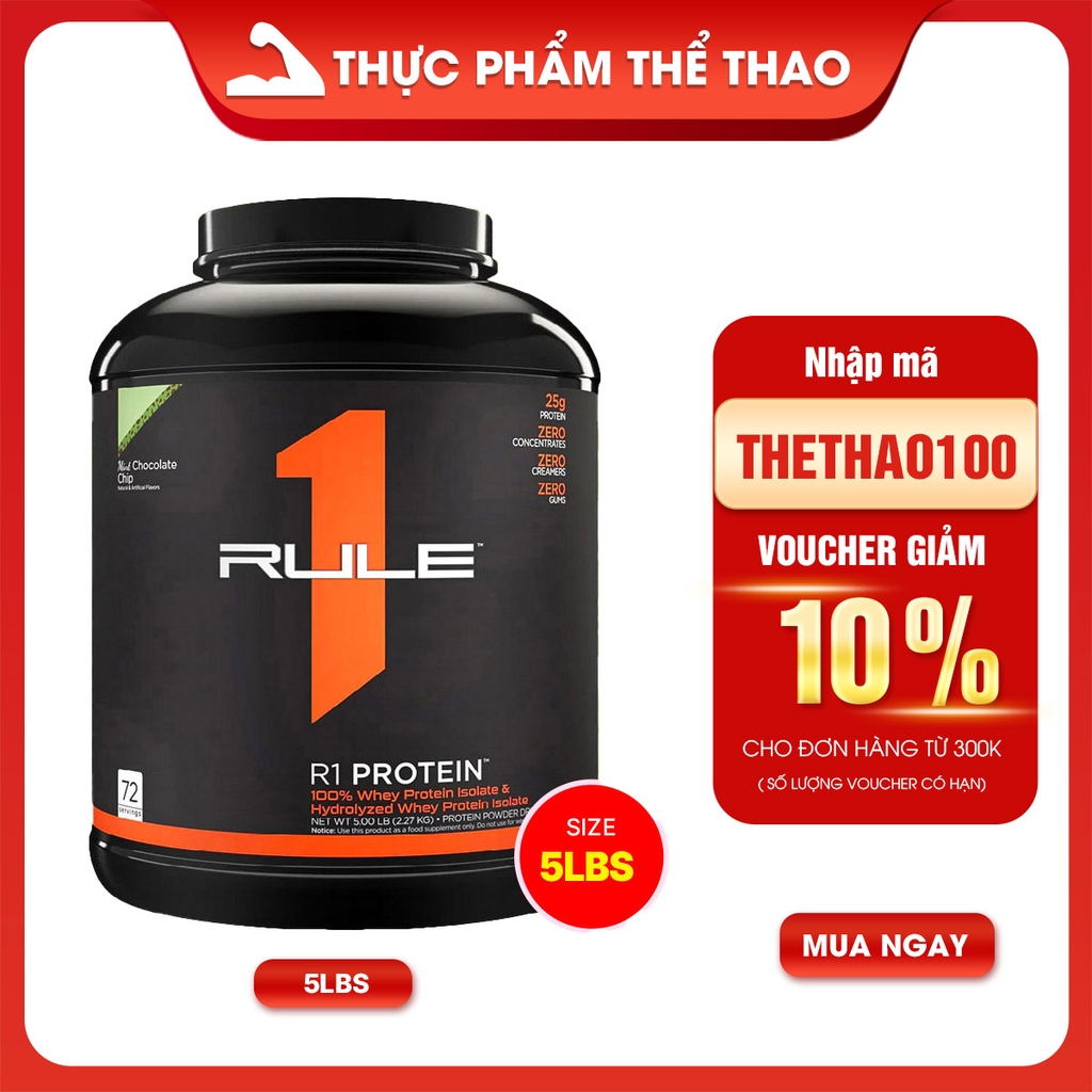 Rule 1 Protein Isolate Whey (5.3lbs)