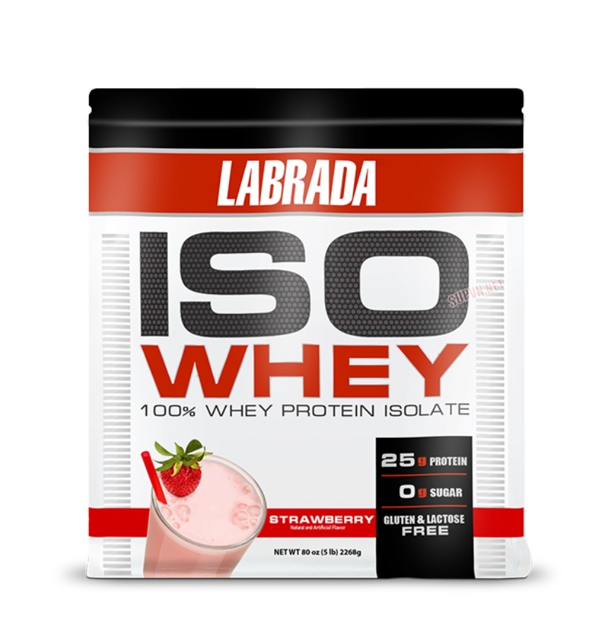 LABRADA ISO WHEY – 100% Whey Protein Isolate