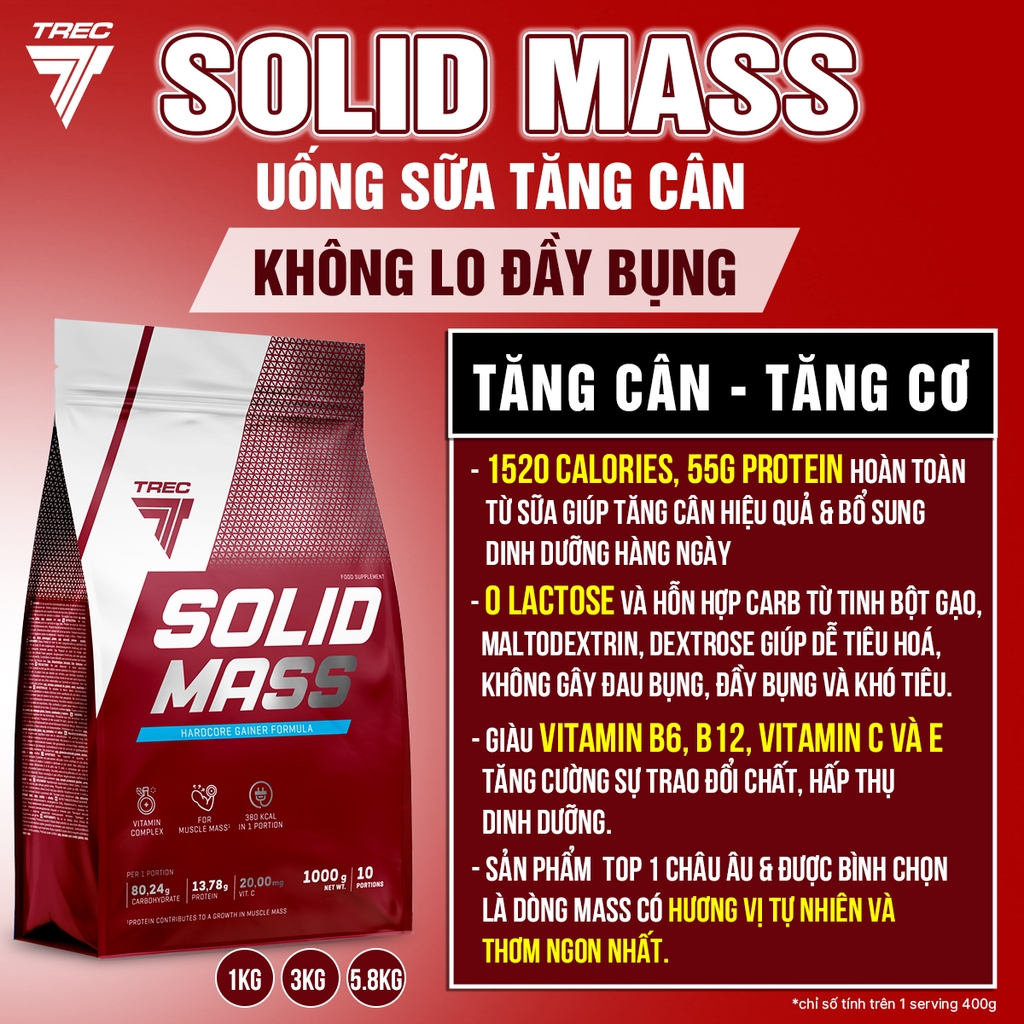 TREC SOLID MASS 5800g
