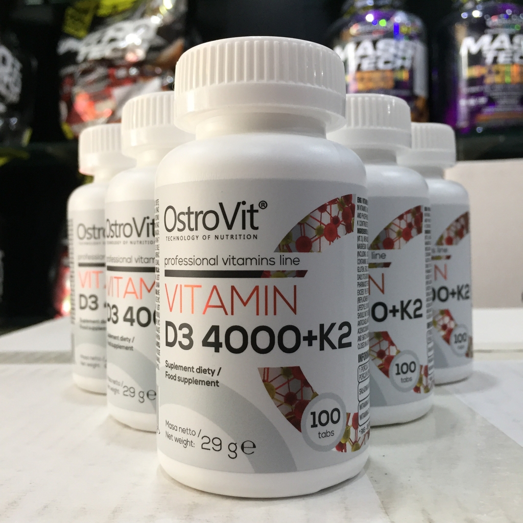 Ostrovit VITAMIN D3 4000 + K2 (100 viên)